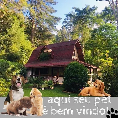 Casa Na Floresta Em Campos Do Jordao Exterior photo