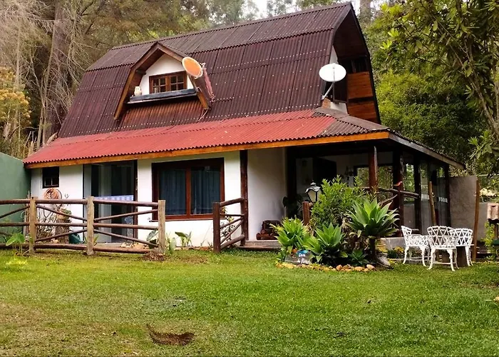 Casa Na Floresta Em Campos Do Jordao
